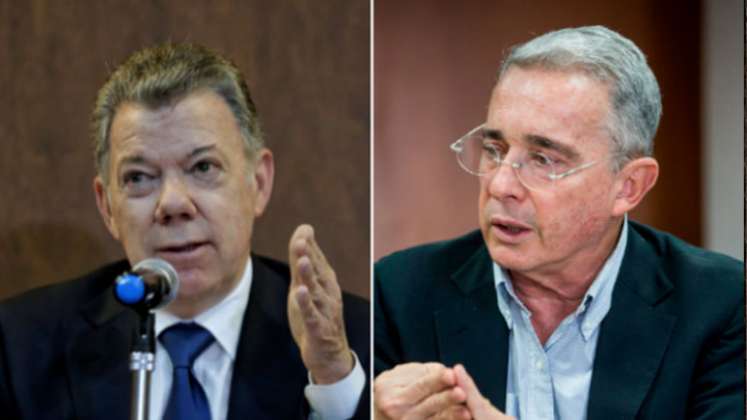 Santos se despacha tras ser denunciado penalmente por Uribe