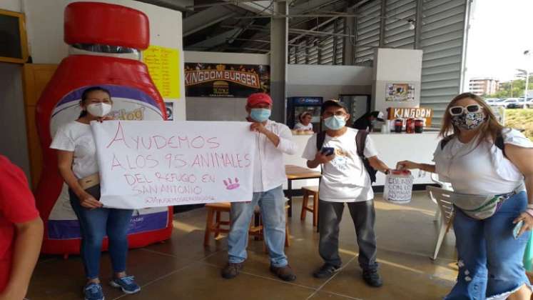 El único refugio de animales que existe en Táchira y se ubica en la frontera pide auxilio. / Foto: Cortesía / La Opinión