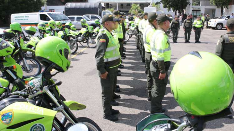 Hay un proyecto ambiciosos ya viabilizado con recursos del Ministerio del Interior, para la llegada de aproximadamente 350 motocicletas a Cúcuta. / Foto: Archivo