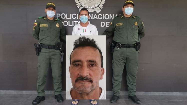 Luis Gerardo Serra, de 56 años, fue detenido en flagrancia.