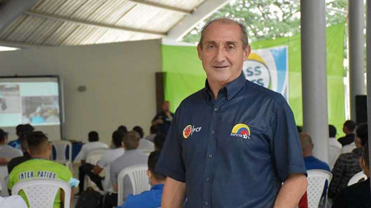 Jorge 'El Chamo' Serna, técnico de la selección Sub-17 de Colombia.