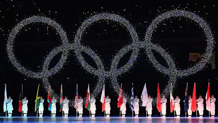 Ceremonia de los Juegos Olímpicos.