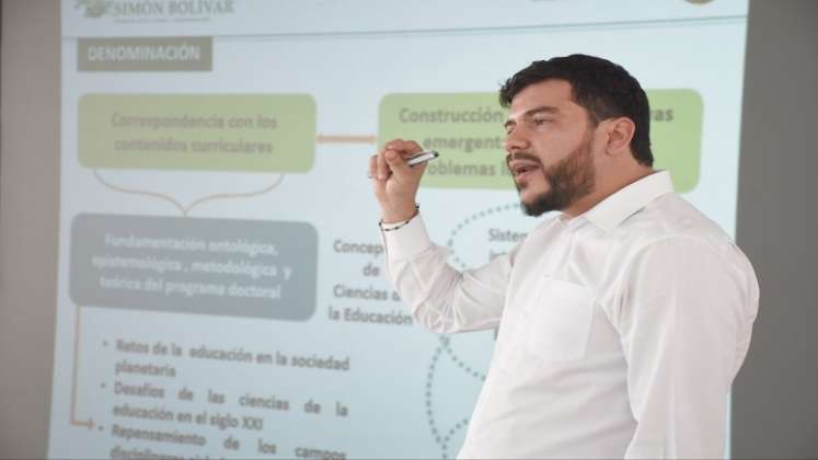 Juan Diego Hernández Albarracín, el profesor que impulsará la investigación en escuelas, colegios y universidades. / Foto: Cortesía