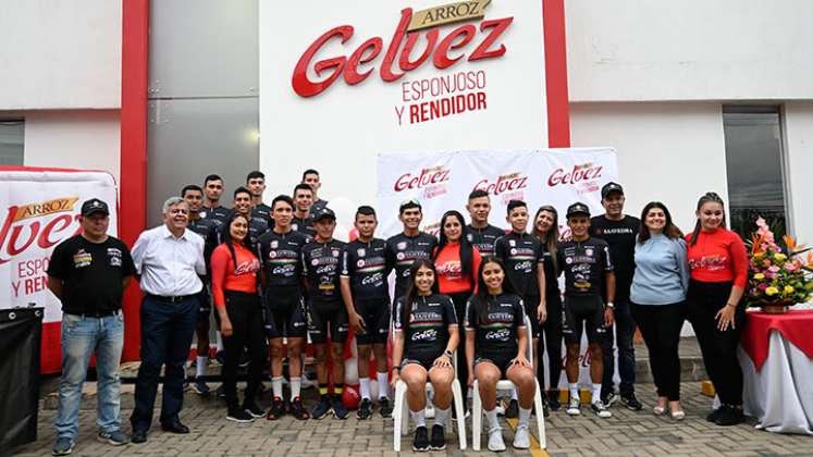 El Team Saavedra 2022 contará con el apoyó de la empresa Arroz Gelvez. 