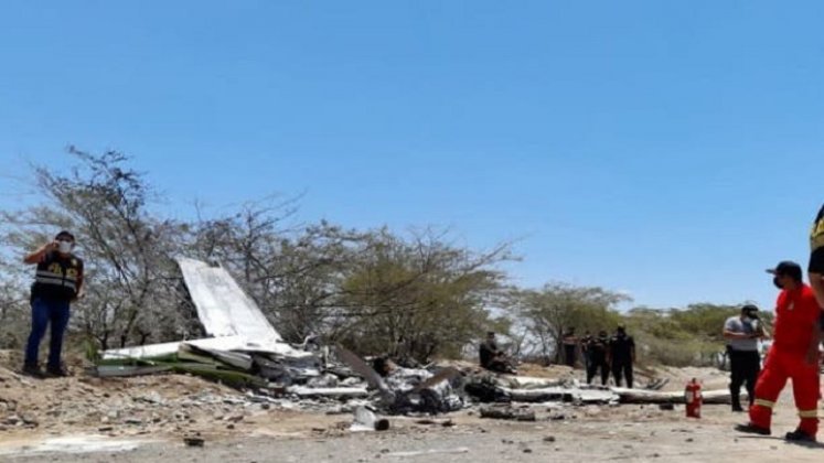 Siete muertos al caer avioneta con turistas cerca de Líneas de Nasca en Perú./Foto: internet