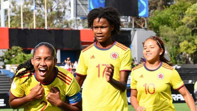 Gran campaña hace la selección Sub-17 femenina de Colombia en Montevideo. 