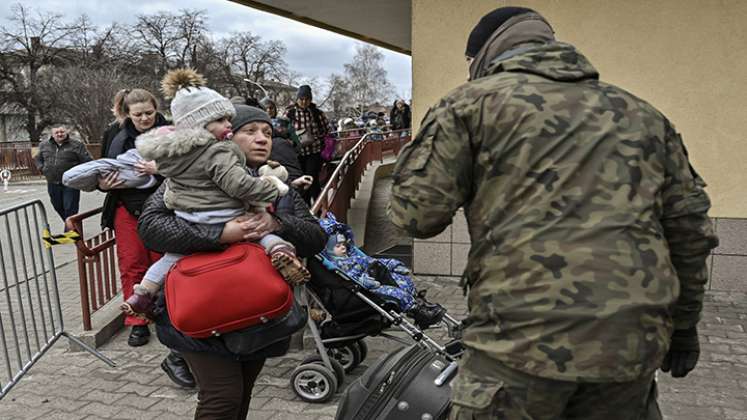 Migración de ucranianos en Europa.