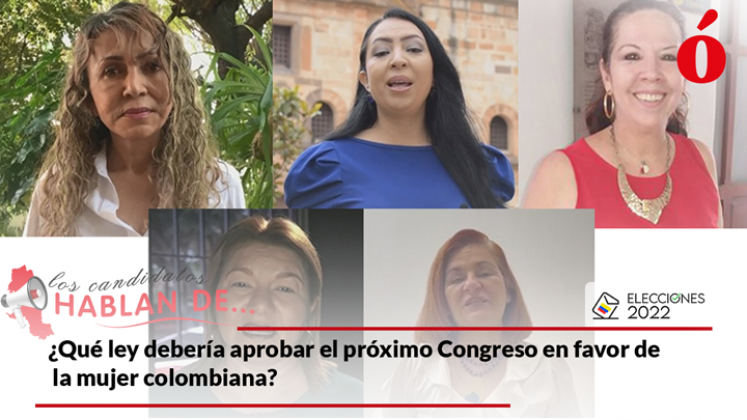 Las propuestas que impulsarían las candidatas en favor de la mujer colombiana