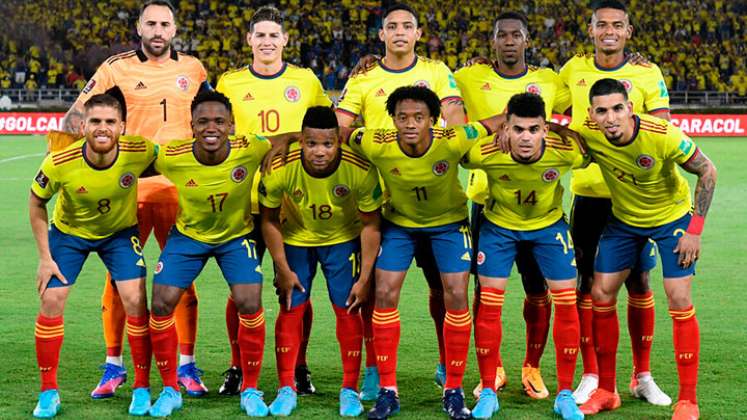 Selección Colombia en las Eliminatorias a Catar 2022. 