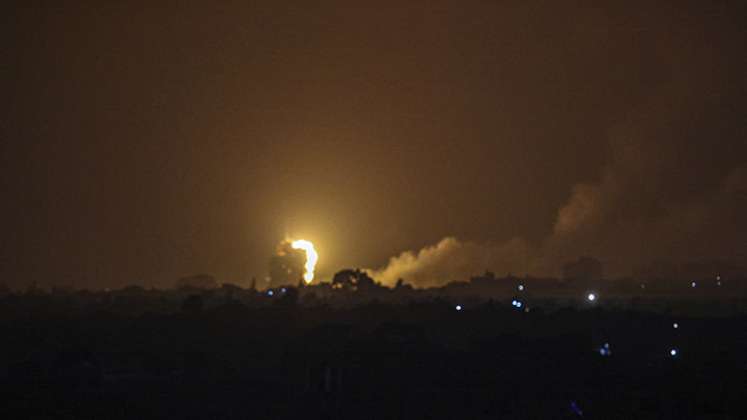 Ataques en Gaza.
