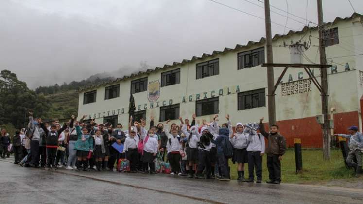Se ven afectados cerca de 170 estudiantes. / Foto: Cortesía / La Opinión 