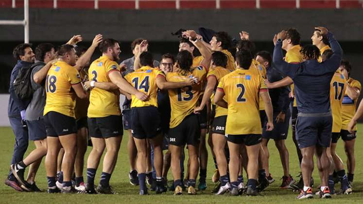 Cafeteros Pro, primer equipo profesional de rugby colombiano. 