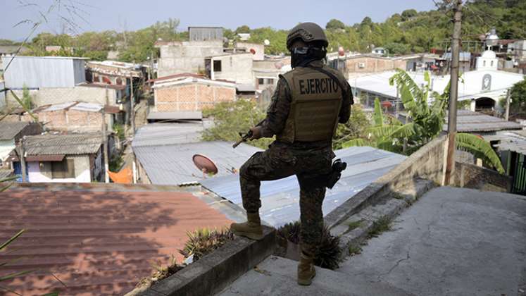 Captura de pandilleros en El Salvador