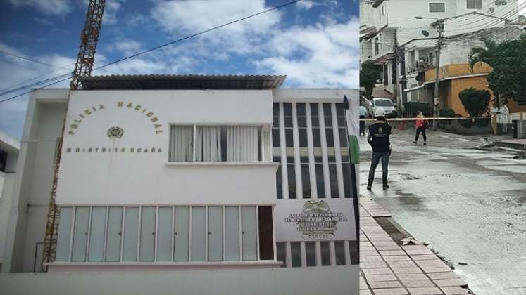 Granada a la estación de la Policía en Ocaña
