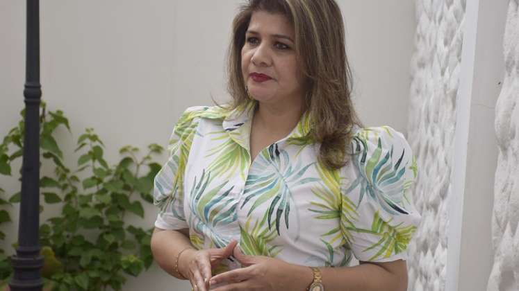 Lorena Ríos Cuéllar, nueva senadora por Norte de Santander./Foto Pablo Castillo