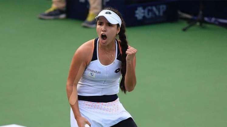 La tenista Camila Osorio alcanzó este lunes su mejor ranquin WTA. 