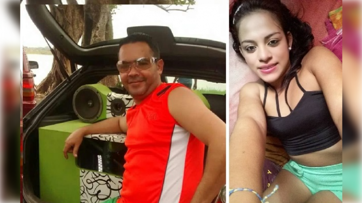 Eluimer Pedraza y Leidy Liseth Rincón, presuntas víctimas de alias 'Gaitán'.