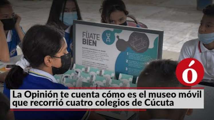 Museo Móvil en colegios de Cúcuta