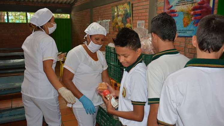 Programa de alimentación escolar de Cúcuta./Foto Archivo