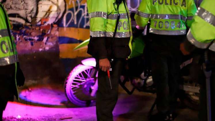 Violación de patrullera en Bogotá