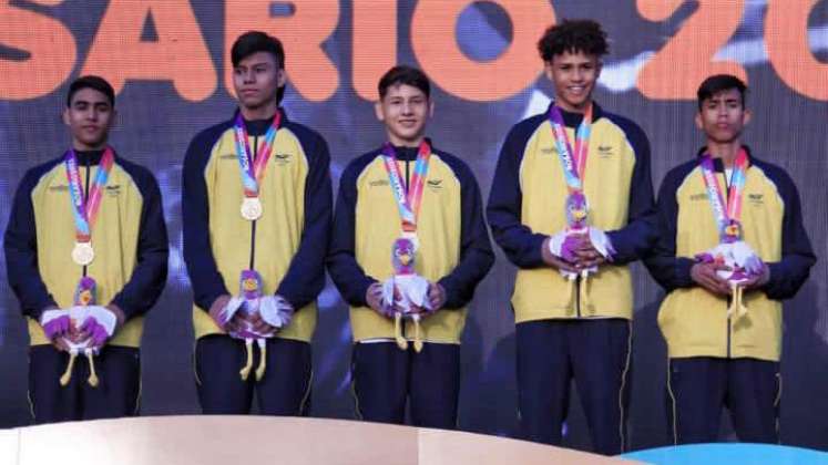 Selección colombia de gimnasia juvenil