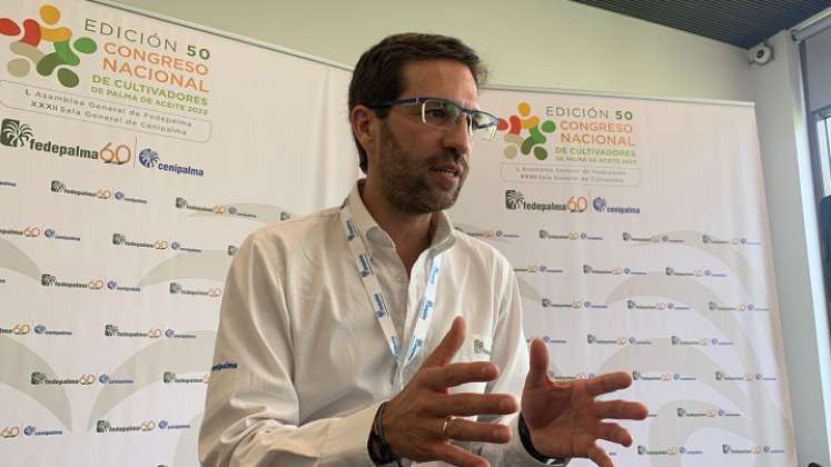 Andrés Felipe García Azuero, director de Planeación Sectorial y Desarrollo Sostenible de Fedepalma.