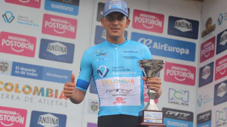 Nelson Soto fue el protagonista en la segunda etapa de la Vuelta a Colombia 