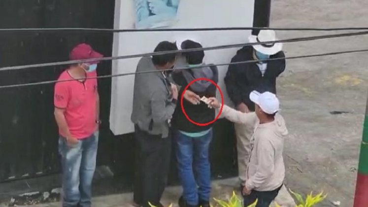 Tres detenidos presuntamente por ofrecer dinero para votar por el Pacto Histórico en Cáchira/Foto: cortesía