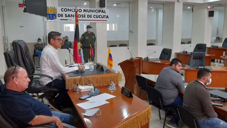 En el Concejo de Cúcuta vuelven a estar vigentes las comisiones de 2021/Foto orlando Carvajal