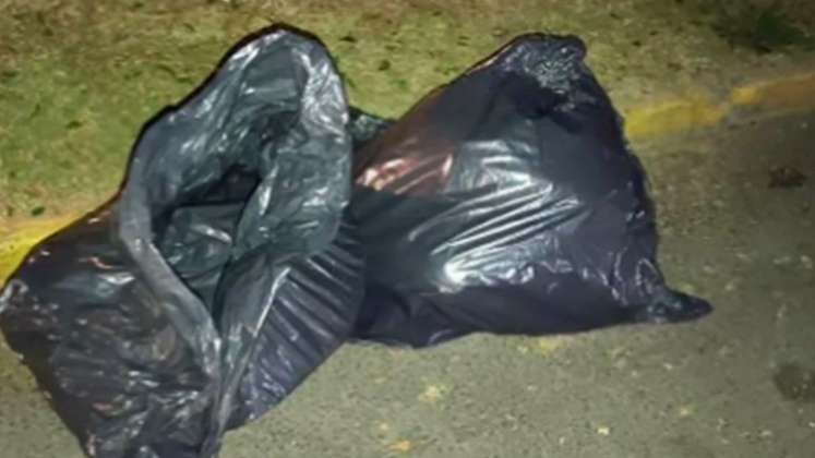 Abandonaron en bolsas negras a una persona desmembrada./Foto: referencia - internet
