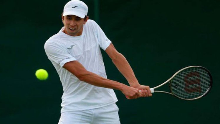 Daniel Galán avanzó a tercera ronda en Wimbledon./Foto: internet