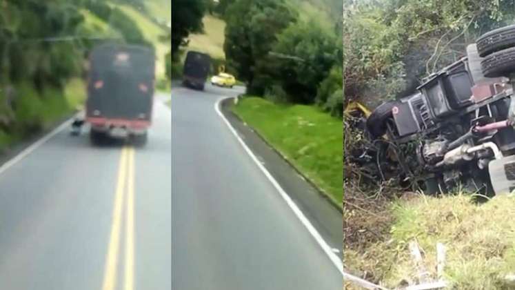 Impresionante video: Camión sin frenos causó accidente que dejó cuatro muertos