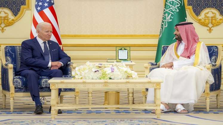 Presidente Joe Biden visita a Arabia Saudita