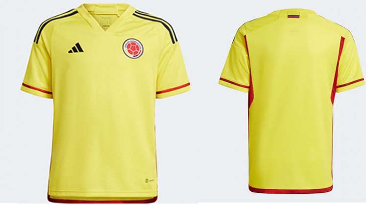 Camisa Selección Colombia 2022.