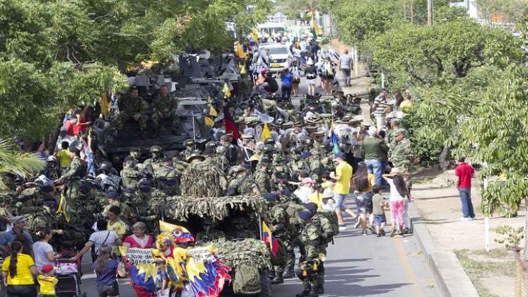 Así será el desfile militar  del 20 de julio en Cúcuta