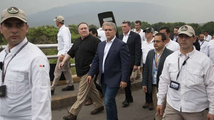 El presidente Iván Duque dijo que la frontera con Venezuela no está cerrada./Foto archivo La Opinión