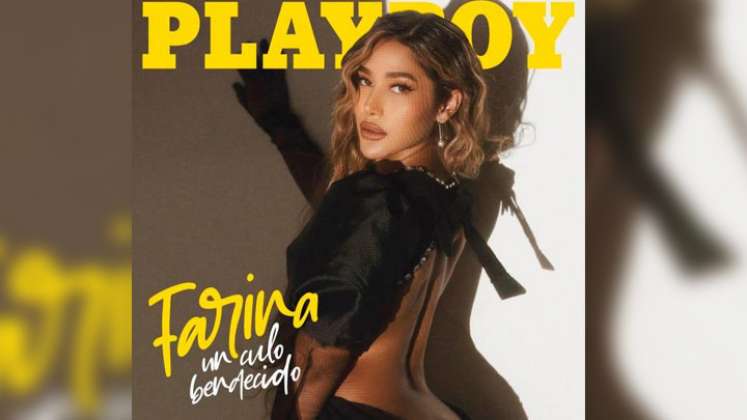Farina debuta en la portada de la revista Playboy