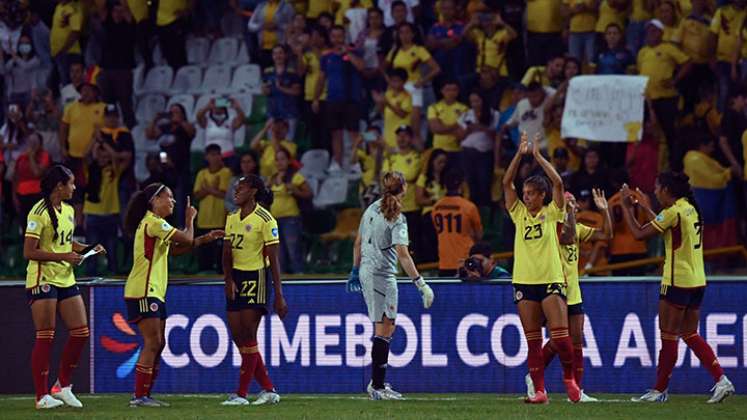 Selección Colombia, copa América Femenina. 