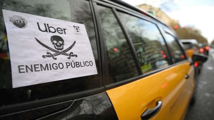 Uber. / Foto: AFP