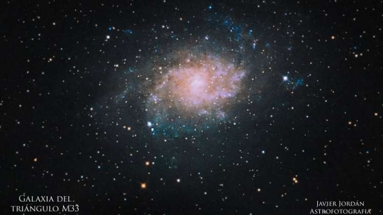 Galaxia del triángulo M33.