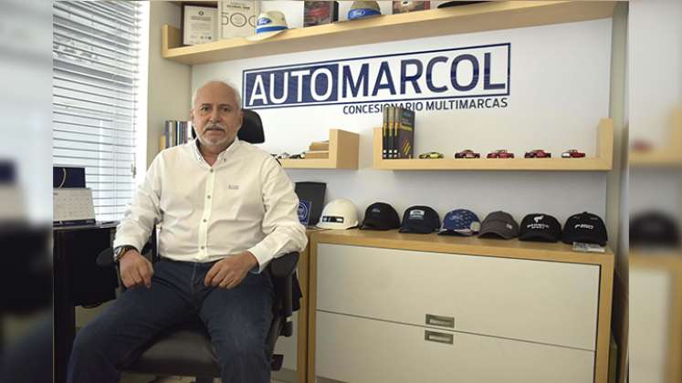 Sergio Palacios, gerente de AUTOMARCOL./Foto: cortesía