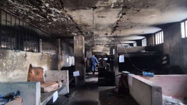  A 55 se elevó el número de fallecidos por el incendio en la cárcel del Valle