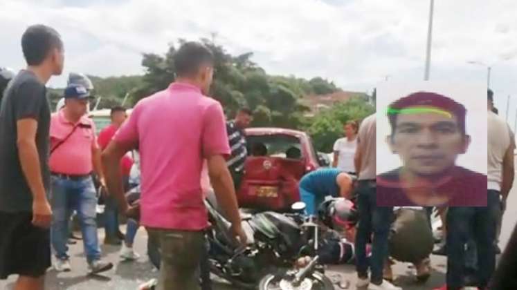 La vida de José Luis Torres Salazar se apagó la tarde del sábado, luego de chocar contra un carro, cuando conducía una motocicleta por la Autopista Internacional