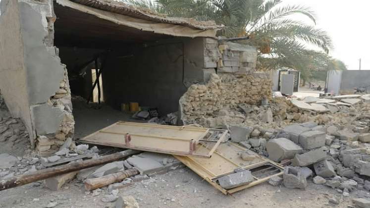 Cinco muertos en una serie de fuertes terremotos en Irán./Foto: AFP