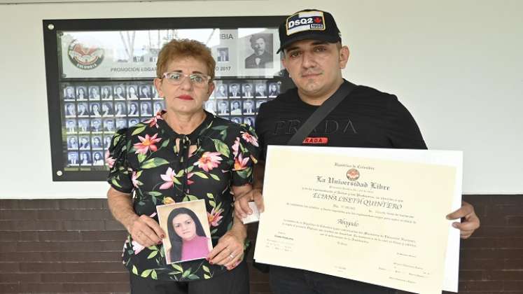 Mi hija no está muerta: mamá de cucuteña desaparecida, en grado póstumo./Foto: Jorge Gutiérrez - La Opinión