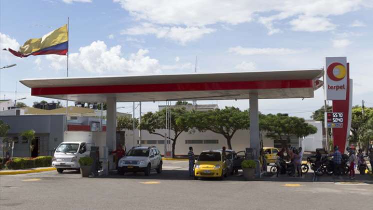 Estación de servicio en Cúcuta