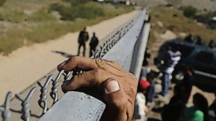 El difícil paso por la frontera entre México y Estados Unidos.