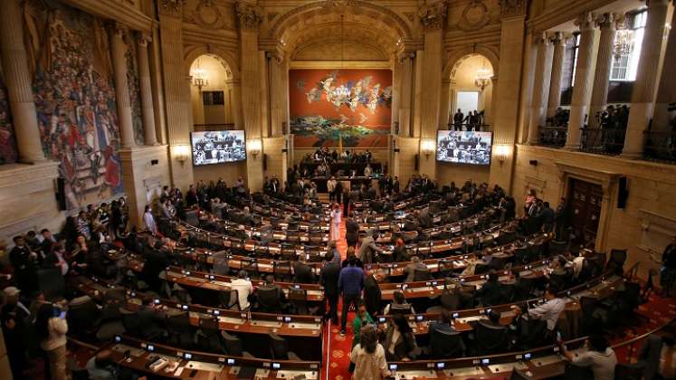 Las mayoríass del Congreso respaldarán a Gustavo Petro en su agenda legislativa./Foto Colprensa