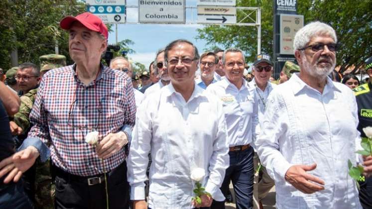 El canciller colombiano, Álvaro Leyva, dijo que trabajan a fondo para designar prontamente los cónsules en Venezuela./Foto Juan Pablo Cohen