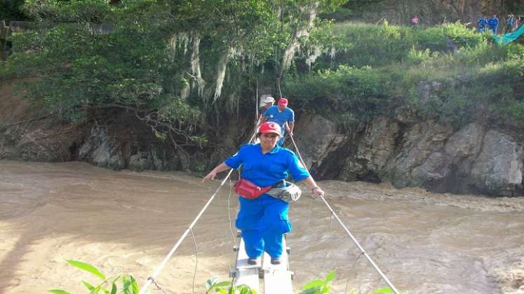 En el río Chiquito de Ocaña fue arrastrado por las aguas el joven, en instantes cuando intentaba rescatar a su mascota.